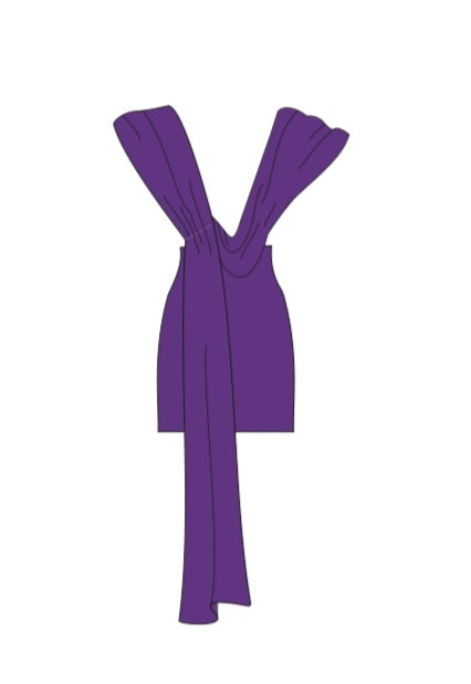 Leo Dress - Purple