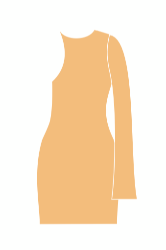 Siana Dress - Nude
